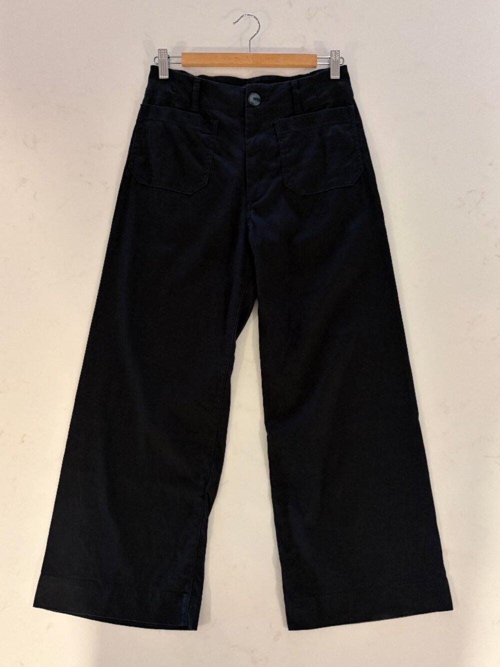 MAEVE The Colette Linen High-Rise Wide-Leg Pants